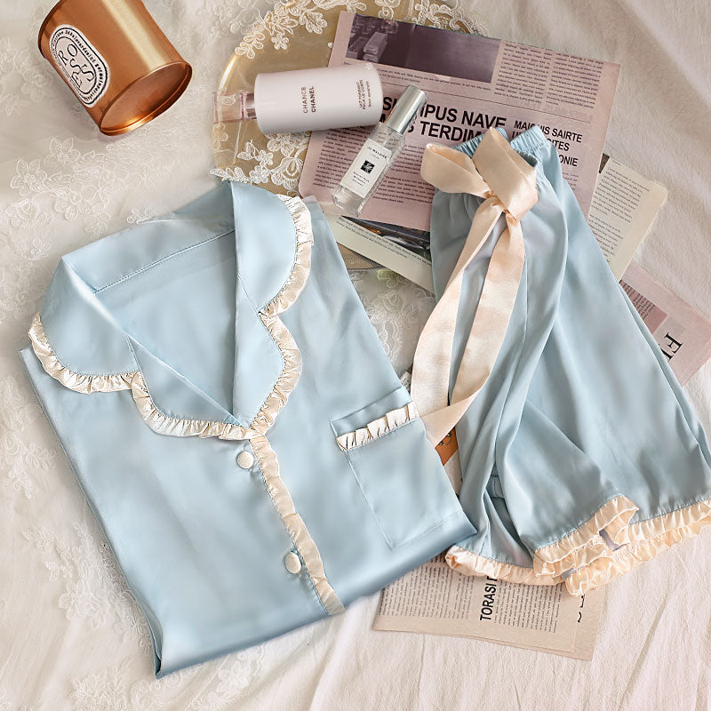 Pijama Feminino em Cetim -Pietra