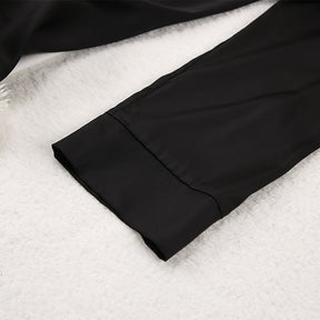 Pijama Feminino de Cetim Longo-Chicago