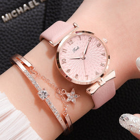 Relógio Feminino de Luxo + Pulseira de Brinde - Bella