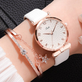 Relógio Feminino de Luxo + Pulseira de Brinde - Bella