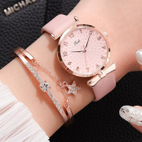 Relógio Feminino de Luxo + Pulseira de Brinde - Bella