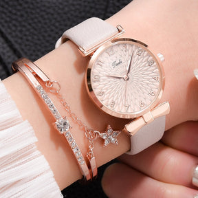 Relógio Feminino de Luxo + Pulseira de Brinde - Bella