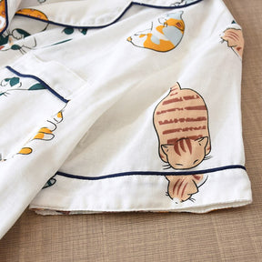 Pijama Feminino Curto - Love Cats