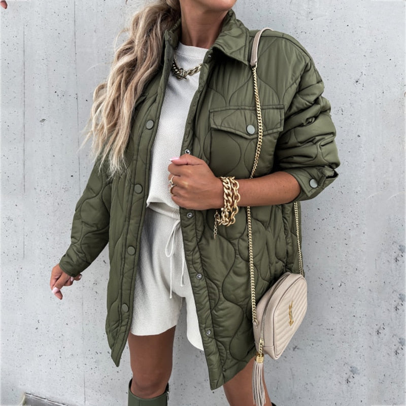 Casaco Manga Longa  casaco longo  Casaco Liso  Casaco Grosso Fabienne  Casaco Grosso  Casaco de Inverno  Casaco com botões  casaco  casaco feminino  casaco de inverno feminino  casaco feminino de inverno  Casaco Aberto  casaco inverno