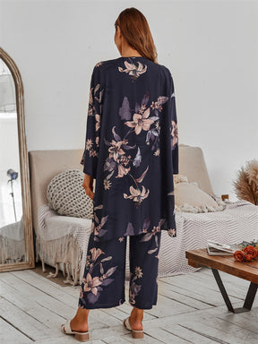 Pijama Feminino 3 Peças- Cora