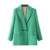 Blazer Liso de Dois Botões Lise  Blazer Liso  Blazer de Dois Botões  Blazer  Blazer Feminino Liso  Blazer Feminino