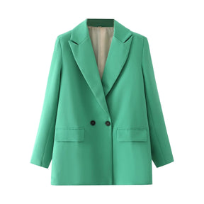 Blazer Liso de Dois Botões Lise  Blazer Liso  Blazer de Dois Botões  Blazer  Blazer Feminino Liso  Blazer Feminino