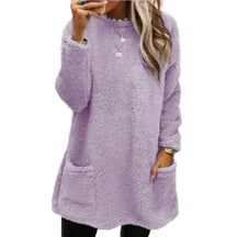 blusa teddy  blusa peluciada  blusa de lã  blusa de inverno  blusa apeluciada  blusa  blusa basica  blusa feminina  blusa de frio  blusa inverno  Blusa Manga Longa