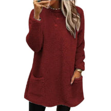 blusa teddy  blusa peluciada  blusa de lã  blusa de inverno  blusa apeluciada  blusa  blusa basica  blusa feminina  blusa de frio  blusa inverno  Blusa Manga Longa