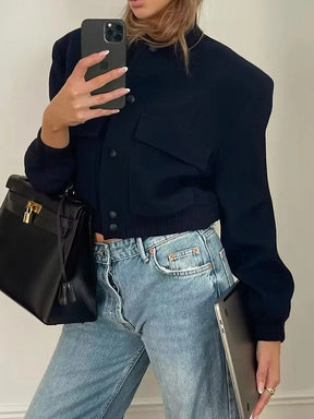Jaquetas e Blusões  jaquetas  Casaco Manga Longa  casaco longo  Casaco Liso  casaco feminino  casaco de inverno feminino  Casaco de Inverno  casaco com bolso  casaco