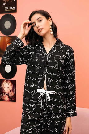 Pijama Feminino Americano Longo