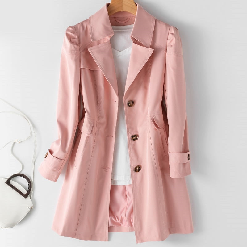 Jaquetas e Blusões  jaquetas  Casaco de Inverno  casaco  casaco feminino  casaco longo  Casaco Liso  Casaco Manga Longa