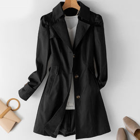 Jaquetas e Blusões  jaquetas  Casaco de Inverno  casaco  casaco feminino  casaco longo  Casaco Liso  Casaco Manga Longa