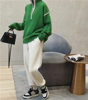 blusa tricot  blusa trico  blusa inverno  blusa de lã  blusa de inverno  blusa  blusa basica  blusa feminina  Blusa com gola V  Blusa Manga Longa feminina  Blusa de Tricot Oversize