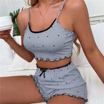 Pijama Feminino Curto Cropped - Kate