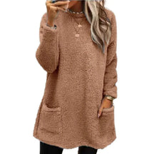 blusa teddy  blusa peluciada  blusa de lã  blusa de inverno  blusa apeluciada  blusa  blusa basica  blusa feminina  blusa de frio  blusa inverno  Blusa Manga Longa