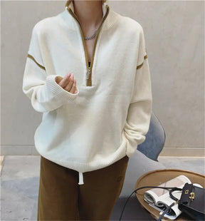 blusa tricot  blusa trico  blusa inverno  blusa de lã  blusa de inverno  blusa  blusa basica  blusa feminina  Blusa com gola V  Blusa Manga Longa feminina  Blusa de Tricot Oversize