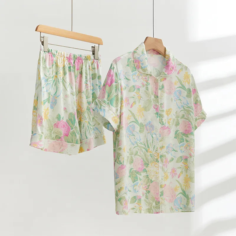 Pijama Feminino Americano Curto - Carlotta