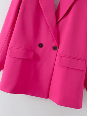 Blazer Liso de Dois Botões Lise  Blazer Liso  Blazer de Dois Botões  Blazer  Blazer Feminino Liso  Blazer Feminino