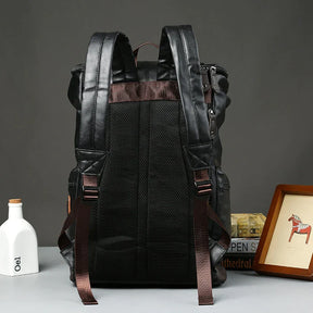 mochilas masculinas  mochila rustica  mochila preta  mochila masculina  Mochila Impermeável  MOCHILA GRANDE  Mochila descolada  mochila de couro masculina  Mochila de Couro  Bolsa Mochila de Couro