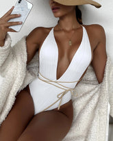 Maiôs  maiô estampado  maiô costas cruzadas  maiô com decote nas costas  maiô com decote  maiô com amarração  Maiô  biquinis  biquini verão  biquini elegante  biquini de verão  biquini de praia  biquini cores  biquini alto