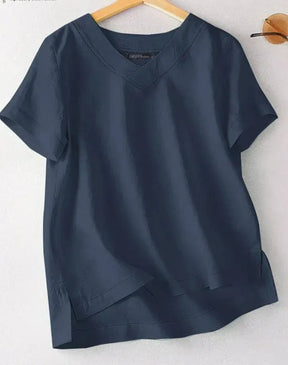 Blusa Alfaiataria Manga Curta
