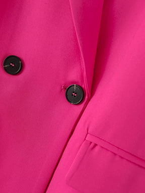 Blazer Liso de Dois Botões Lise  Blazer Liso  Blazer de Dois Botões  Blazer  Blazer Feminino Liso  Blazer Feminino