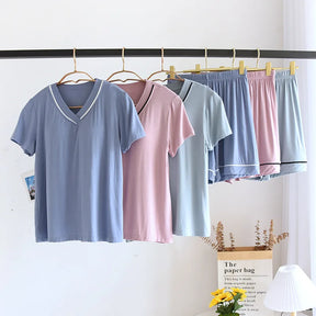Pijama  Feminino Curto -Coralina