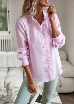 Camisa Social Feminina Manga Comprida Zora