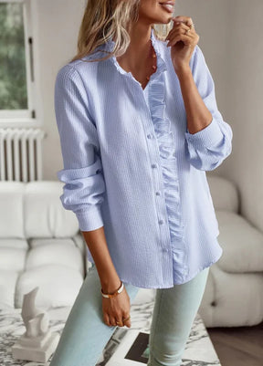 Camisa Social Feminina Manga Comprida Zora