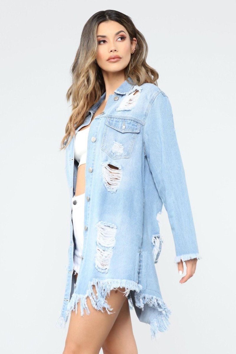 Cardigan Jeans - Blissful  Cardigan Jeans  Cardigan  Cardigan feminino