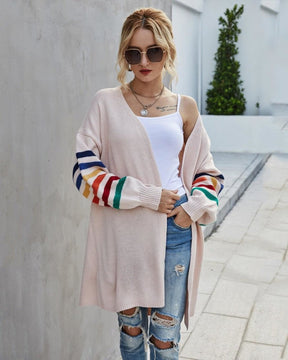Cartigan  Cardigan  Cardigan feminino  Cardigan Bloom  Cardigan feminino Bloom  Cardigan Jeans  Cardigan Jeans - Blissful