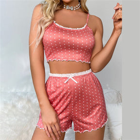 Pijama Feminino Curto Cropped - Kate