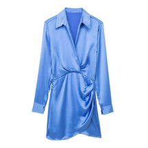 Vestido de Festa Cetim Curto -Lorella