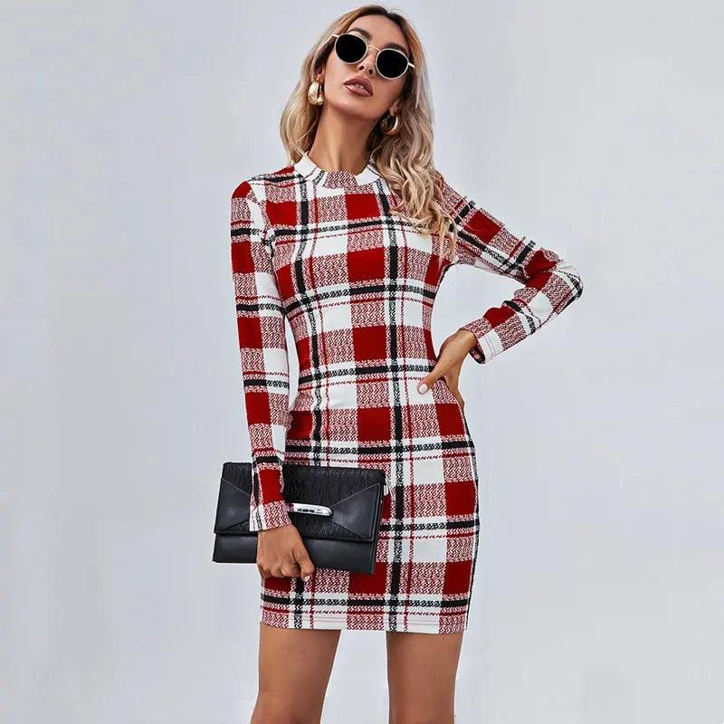 Vestido Feminino Xadrez - Jasmim